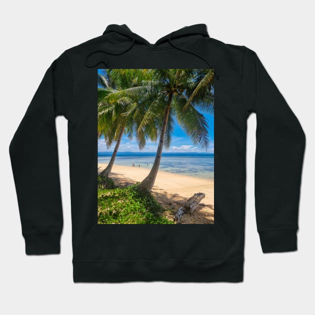 Panaraga Beach, Barobo, Surigao del Sur, Mindanao, Philippines Hoodie by Upbeat Traveler